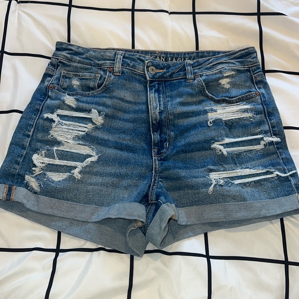 American Eagle Women’s Cuffed Jean Shorts